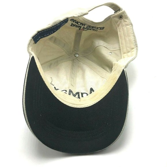 AgMax Farm Bureau Financial Services Hat Cap Strapback Beige Black Agriculture - Picture 9 of 10